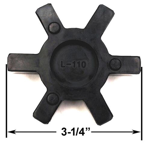 L110 مرنة NBR Rubber Spider إدراج Fits L-110 Lovejoy Martin L-Jaw اقتران in Kuwait