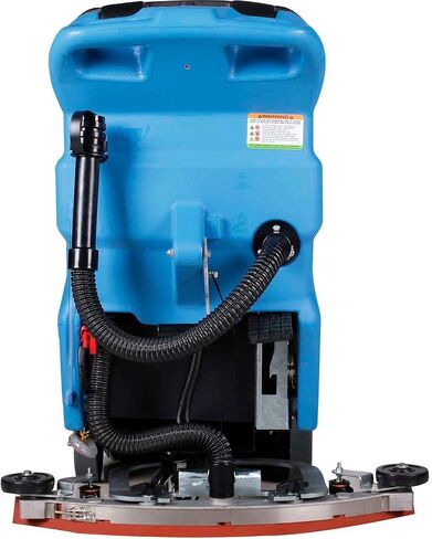 Global Industrial Commercial Electric Walk-Behind Auto Floor Scrubber, Battery Powered, 18" Cleaning Path, 12 Gallon Solution Tank, 15 Gallon Recovery Tank in Saudi Arabia