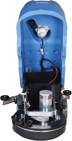 Global Industrial Commercial Electric Walk-Behind Auto Floor Scrubber, Battery Powered, 18" Cleaning Path, 12 Gallon Solution Tank, 15 Gallon Recovery Tank in Saudi Arabia