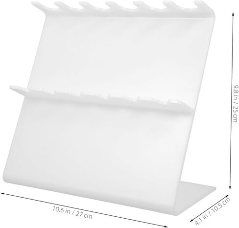 حامل أنابيب Amosfun المحمولة Multi Multi -PABETTER STORAGE RACK لتصميم توفير المساحة الفعال للمختبرات والمصانع يستوعب بعض الأنابيب in Saudi Arabia