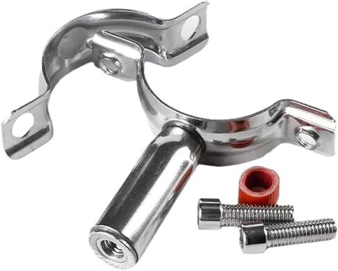 304 stainless steel water pipe sanitary pipe clamp pipeline 50 internal thread bracket gas pipe joint fixed pipe bracket(Inside diameter 53mm-57mm) in Saudi Arabia