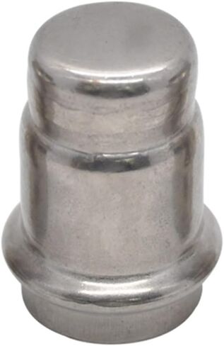 304 thin-walled stainless steel compression pipe fittings stainless steel compression plug pipe cap compression plug accessories connector 1 series(Inside diameter 50.8mm) in Saudi Arabia