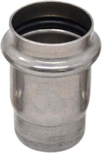 304 thin-walled stainless steel compression pipe fittings stainless steel compression plug pipe cap compression plug accessories connector 1 series(Inside diameter 50.8mm) in Saudi Arabia