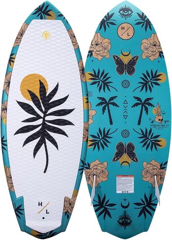 Hyperlite Good Daze Womens Wakesurfer Blue/Gold 4ft 7in in Saudi Arabia