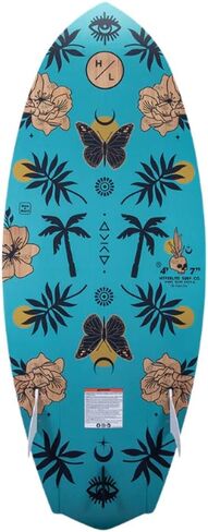 Hyperlite Good Daze Womens Wakesurfer Blue/Gold 4ft 7in in Saudi Arabia