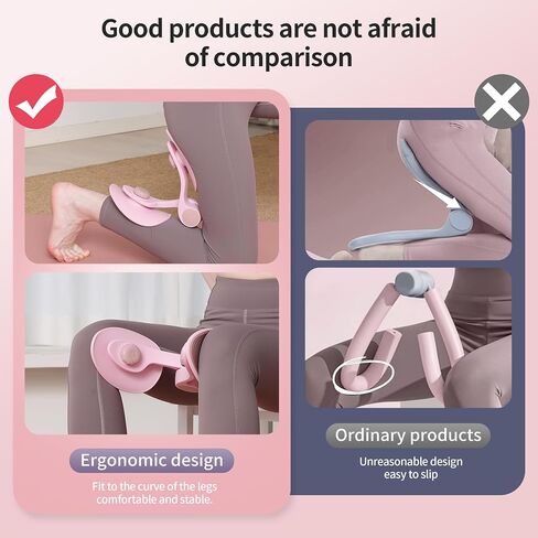 Thigh Trainer, Inner Thigh Exerciser, Pelvic Floor Muscle Training, Home Workout Equipment in Saudi Arabia
