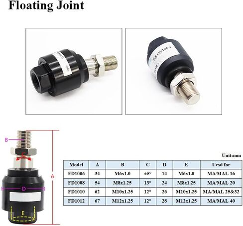 Joint Fitting Mounting Bracket for Mini Cylinder Accessories(I Knucke,MA MAL40) in Kuwait