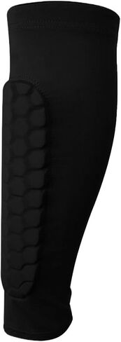 1 PCS Soccer Shin Guards Shin Pad للشباب البالغين ، غلاف ضغط العجل مع وسادة قرص العسل لإغاثة شقيق شين ، الانتعاش ، الجري in Saudi Arabia
