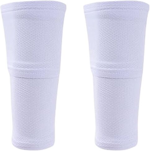 1 Pair Football Shin Guard with Pocket Adults Teens Compression Calf Sleeve Soccer Shinguards Support Protective Gear for Shin Splint Relief, Recovery, Running in Saudi Arabia