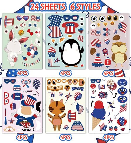 Halloween Party Favors - DIY Crafts Stickers for Kids - Kids Halloween Decorations Gifts Activities Party Supplies(24 Sheets) in Saudi Arabia