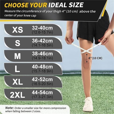 1 PC Full Leg Compression Sleeve, Support for Knee, Thigh, Calf, Running & Basketball, Single Leg Pads for Men Women for Shin Splint Relief, Recovery, Running in Saudi Arabia