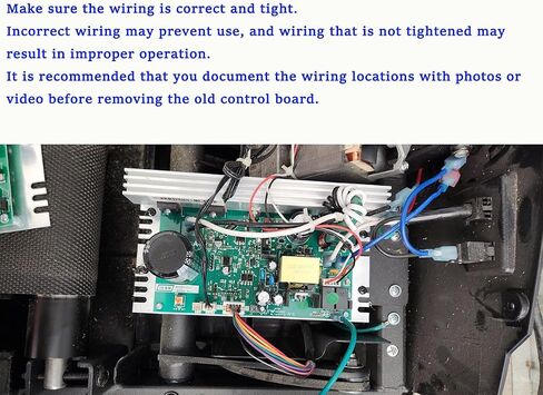 MC1648DLS 386763 Treadmill Control Board 110V Motherboard 8 Pins 50w Treadmill Motor Controller Fit for FreeMotion Nordic-Track Proform, Replace ZC0549 391855 in Saudi Arabia
