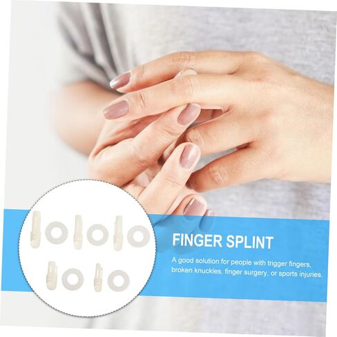 Finger Joint Splint Brace 5 Sets Adjustable Mallet Finger Corrector for Pain Relief Breathable for Arthritis Sports and Daily Use in Saudi Arabia