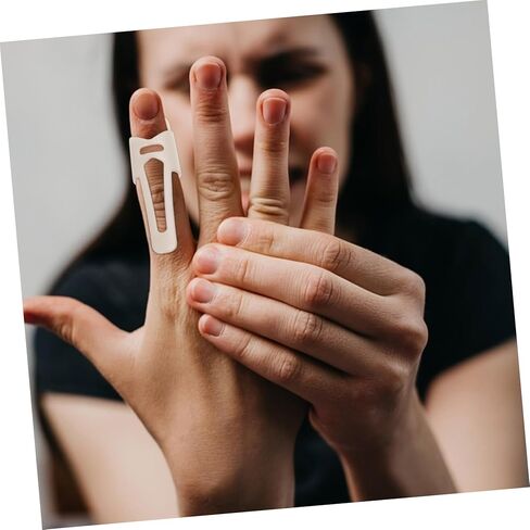 Finger Joint Splint Brace 5 Sets Adjustable Mallet Finger Corrector for Pain Relief Breathable for Arthritis Sports and Daily Use in Saudi Arabia