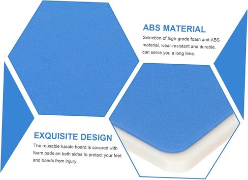 Professional Portable Taekwondo Breaking Board Convenient Foam Punching Training Tool for Karate and Martial Arts Practice Thick Reusable in Saudi Arabia