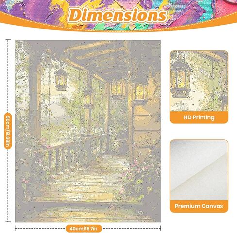 طلاء Keyifa بأرقام أرقام للبالغين ، والطلاء الجمجمة حسب الرقم ، وزيت DIY زهور الرسم الرقمي ، واللوحات السهلة للطلاء ، مع فرش ، هدايا فنية لديكور الجدار 12x16 في in Saudi Arabia