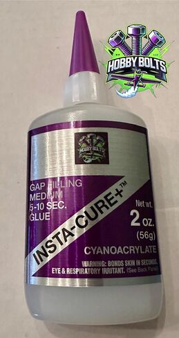 Bob Smith Insta-Cure+ Gap Filling Medium Cyanoacrylate Glue ، 5-10 Sec Time ، 2 Oz ، Bob Smith Industries ، Hobby Bolts ، BSI in Saudi Arabia