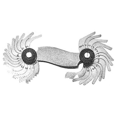 HHIP 4901-0037 51 Piece Screw Pitch Gage, 4-84 TPI, 60 Degree in Saudi Arabia
