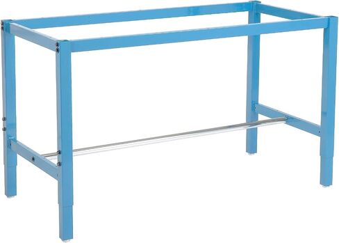 Global Industrial 72" W x 30" D Workbench, 1-5/8" Thick ESD Laminate Square Edge w/Drawer, Upright & Shelf, Blue in Saudi Arabia