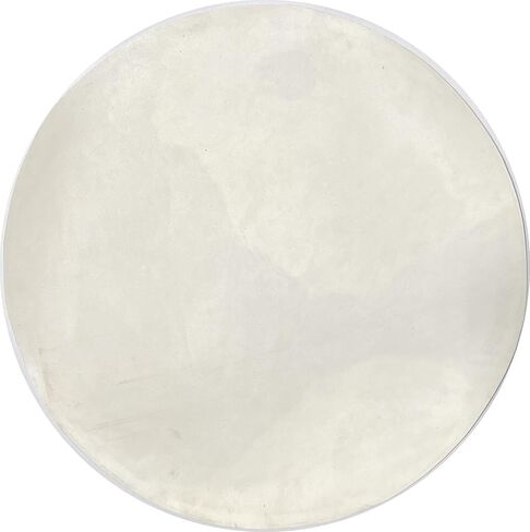 WHITE Calf Natural REPLACEMENT RAW Skin HAED For Shamanic Drum Hand Doumbek Djembes Tambourines Banjo Snare Soak and Install SIZE 10" Inch ROUND CUT "" NO DRUM INCLUDED "" in Saudi Arabia