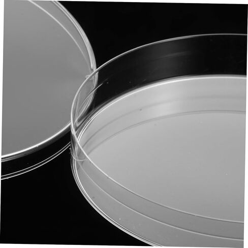 10pcs أطباق الثقافة الشفافة لاستخدام المختبر لوحات ثقافة الكيمياء للأدوات التجريبية لحضانة عينة آمنة in Kuwait