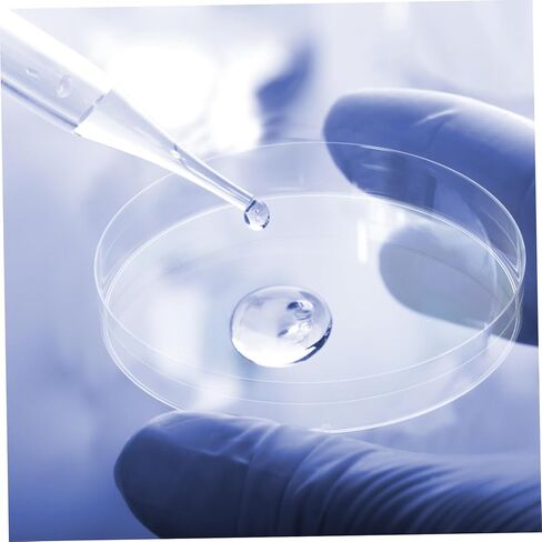 10pcs أطباق الثقافة الشفافة لاستخدام المختبر لوحات ثقافة الكيمياء للأدوات التجريبية لحضانة عينة آمنة in Kuwait