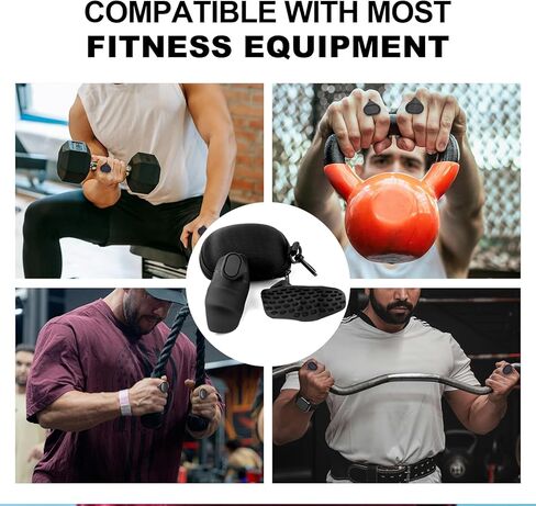 Anti-Slip Workout Grips - Ergonomic Rubber Gym Grips, Hand Protection Weight Lifting Grips, for Gym Training and Workouts, Dumbbells, Pull-Ups, for Men and Women in Saudi Arabia