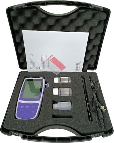 شاشة عداد أيون الأمونيا الدقيقة مع نطاق سائل المعايرة القياسي 0.01-17000PM -1999.9999.9MV 0-105 ° C/32-221 ° F دقة ± 1 ٪ F.S. ± 0.2mv ± 0.5 درجة مئوية/ ± 0.9 درجة فهرنهايت in Kuwait