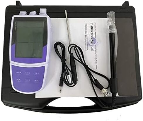 شاشة عداد أيون الأمونيا الدقيقة مع نطاق سائل المعايرة القياسي 0.01-17000PM -1999.9999.9MV 0-105 ° C/32-221 ° F دقة ± 1 ٪ F.S. ± 0.2mv ± 0.5 درجة مئوية/ ± 0.9 درجة فهرنهايت in Kuwait