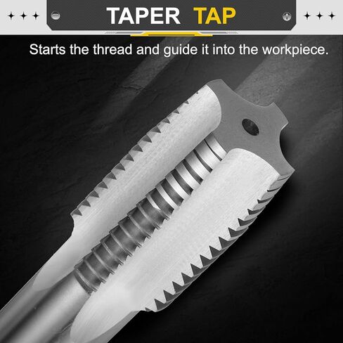 UXCELL HAND TAPER TAPP 1-1/2 "-6 BSW THERM TAPER TAPS TAPS STRALLE in Kuwait