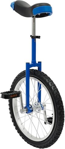 DYNAMI Unicycle,Lightweight Outdoor Unicycle with Leakproof Tire & Curved PU Seat,Adjustable Height,for Outdoor Sports Fitness Exercise in Kuwait