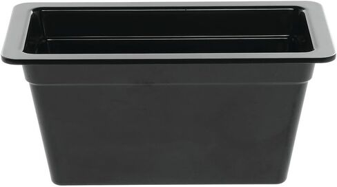 التقديم وعاء عرض وعاء 1/3 السوداء الميلامين - 12 1/2 لتر × 6 3/4 و × 6 " in Saudi Arabia