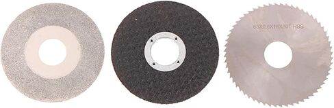 CAARLA Grinding Wheel Angle Grinder Polishing Mi ni Multifunctional Table Sawes Bladeing 2.5inch Diameter 63mm HSS Alloy Emery Resin Electric DIY Power Tools(B1) in Saudi Arabia