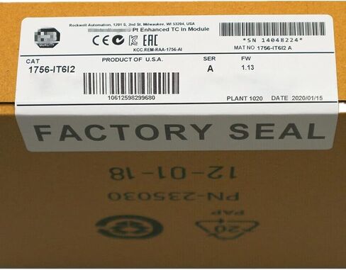 1756-IT6I2 محسّن حراري MV المدخلات 1756-IT6I2 PLC مختومة في المربع in Kuwait