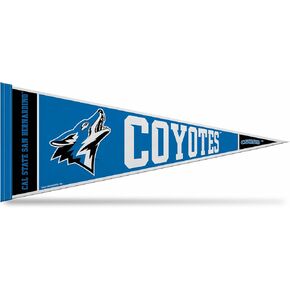 Rico Industries NCAA Cal State San Bernardino Coyotes 12" x 30" Felt Wall Décor Pennant - Great for Home/Bed Room/Man Cave Décor in Saudi Arabia