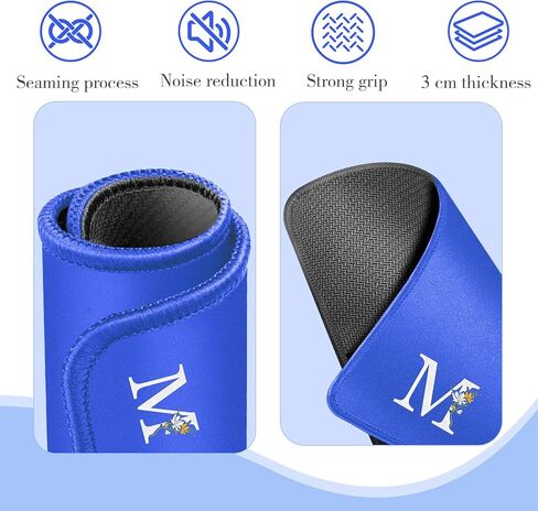 Mahjong Mat | الحد من الضوضاء المضادة للانزلاق النيوبرين ، التصميم البسيط والتطريز | 32.4x32.4 بوصة وردي | مثالي ل Mahjong ، ألعاب الطاولة وألعاب البلاط | هدية أنيقة (رسالة مخصصة) in Kuwait