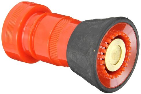 Dixon Valve & Coupling FNB150S Thermoplastic Fire Equipment, Fog Nozzle with Bumper, 1-1/2" SIPT (NPSH), Red in Kuwait