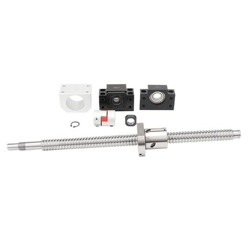 آلة التحكم في الكرة المزدوجة صامد الجوز SFU1204 برغي الكرة الدقة+الجوز+مقعد الإسكان الجوز+مقعد الدعم (300 مم) in Kuwait