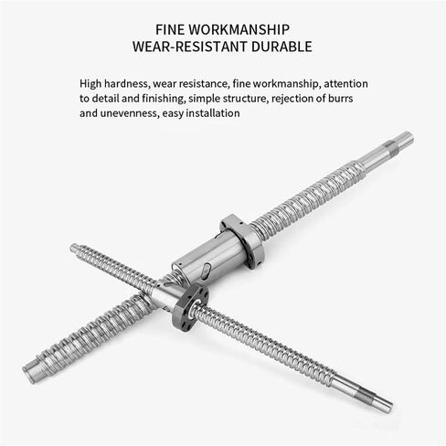 Double nut Ball Screw Control Machine C7 Ball Screw with Nut SFU2510 Screw Processing Machine Tool Accessories(150mm) in Saudi Arabia