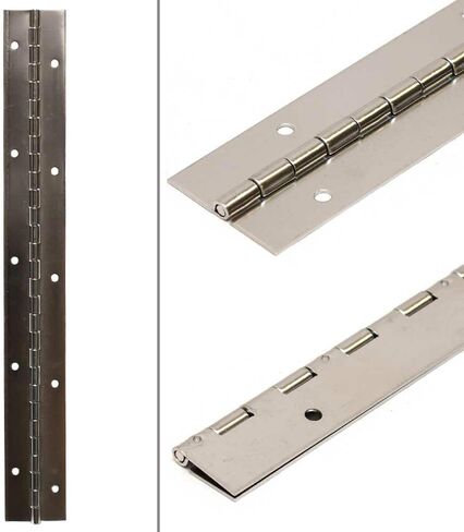 Piano Hinge 0997239 | 1 3/4 x 14 1/2 Inch 18 Gauge Stainless in Kuwait