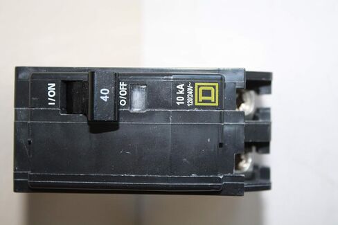 New Square D QO240 Circuit Breaker 2 Pole 40a 120/240V 10KA QO Series in Saudi Arabia