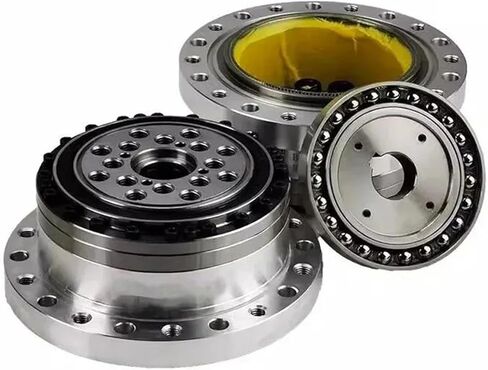 Harmonic Reducer Cup Type Drive Gear Reducer Mechanical Arm Reducer for Nema17 Nema23 Nema34 Stepper Motor 40 60 80 130mm Servo(HCS40 for 100mmServo,80 to 1) in Kuwait