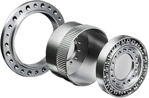 Harmonic Reducer Cup Type Drive Gear Reducer Mechanical Arm Reducer for Nema17 Nema23 Nema34 Stepper Motor 40 60 80 130mm Servo(HCS40 for 100mmServo,80 to 1) in Kuwait