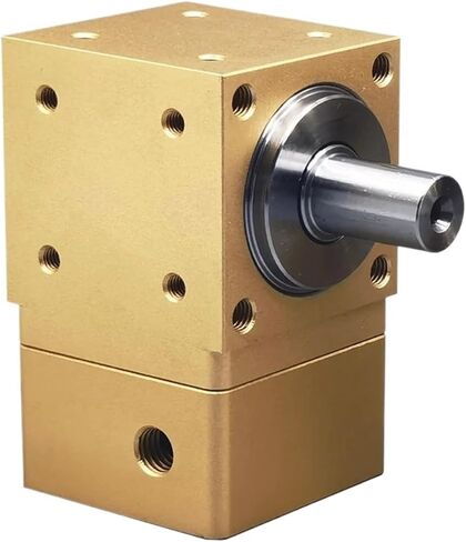 Speed Reducer AT60 Right Angle Reducer Commutator Planetary Gearbox Nema 23 Stepping Stepper Or 400w Servo Ratio 1:1 2:1 3:1 5:1 Planetary Gearbox(1.4cm Input servo,AT60-C2 Ratio 2) in Saudi Arabia