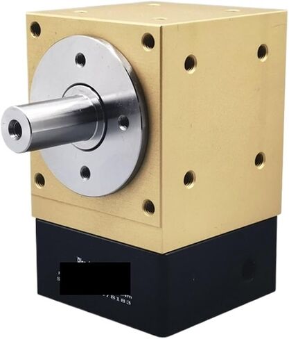 Speed Reducer AT60 Right Angle Reducer Commutator Planetary Gearbox Nema 23 Stepping Stepper Or 400w Servo Ratio 1:1 2:1 3:1 5:1 Planetary Gearbox(6.35mm Input Step,AT60-C2 Ratio 2) in Saudi Arabia
