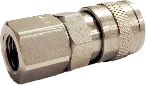 Foster 2 Series - Coupler ، 1/8 "Body ، 1/8" NPT - Industrial Interchange P/N 2302SS in Saudi Arabia