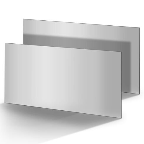 2 PCS 18 Gauge Metal Plate 24 "× 16" أوراق فولاذية 0.05 بوصة (1.2 مم) سمك الصلب الفولاذ المدلف in Kuwait