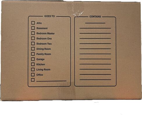 10 - Pack Small Cardboard Moving Boxes 16x10x10 32 ECT With Handles in Kuwait