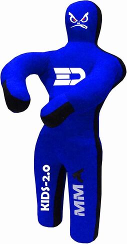 Grappling Dummy MMA Punching Bag for Kids Wrestling BJJ Judo Karate Throwing Self Defense Boxing Brazilian JIU Jitsu Dummies - UNFILLED in Saudi Arabia