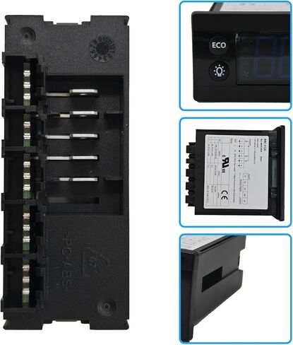 مجموعة تحكم درجة الحرارة ERC112C متوافقة مع Air Beverage ، Delfield ، Randell ، Hoshizaki ، Danfoss Refrigeration Controller استبدال 080G3106 080G3494 SP-5209 SP-5210 in Saudi Arabia